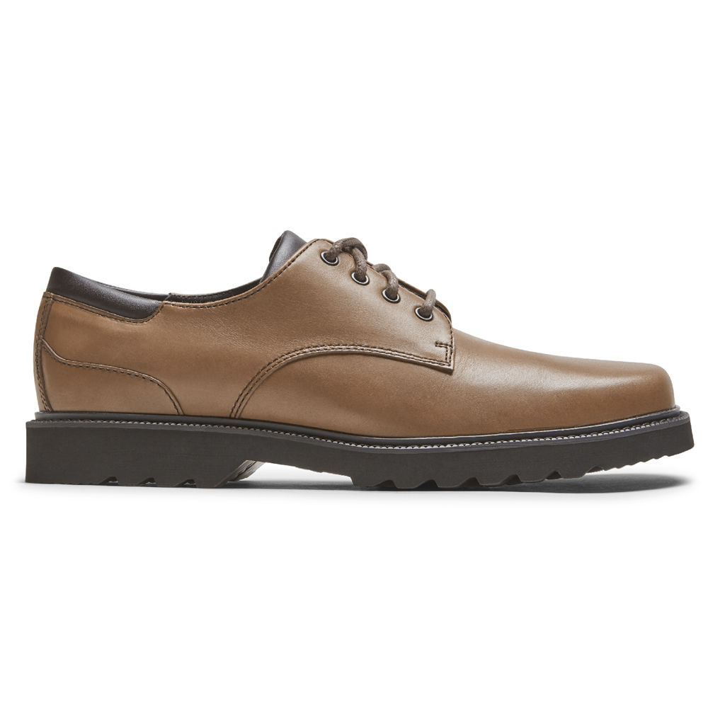 Rockport Oxfords For Mens Dark Brown - Northfield Waterproof - JS1946207